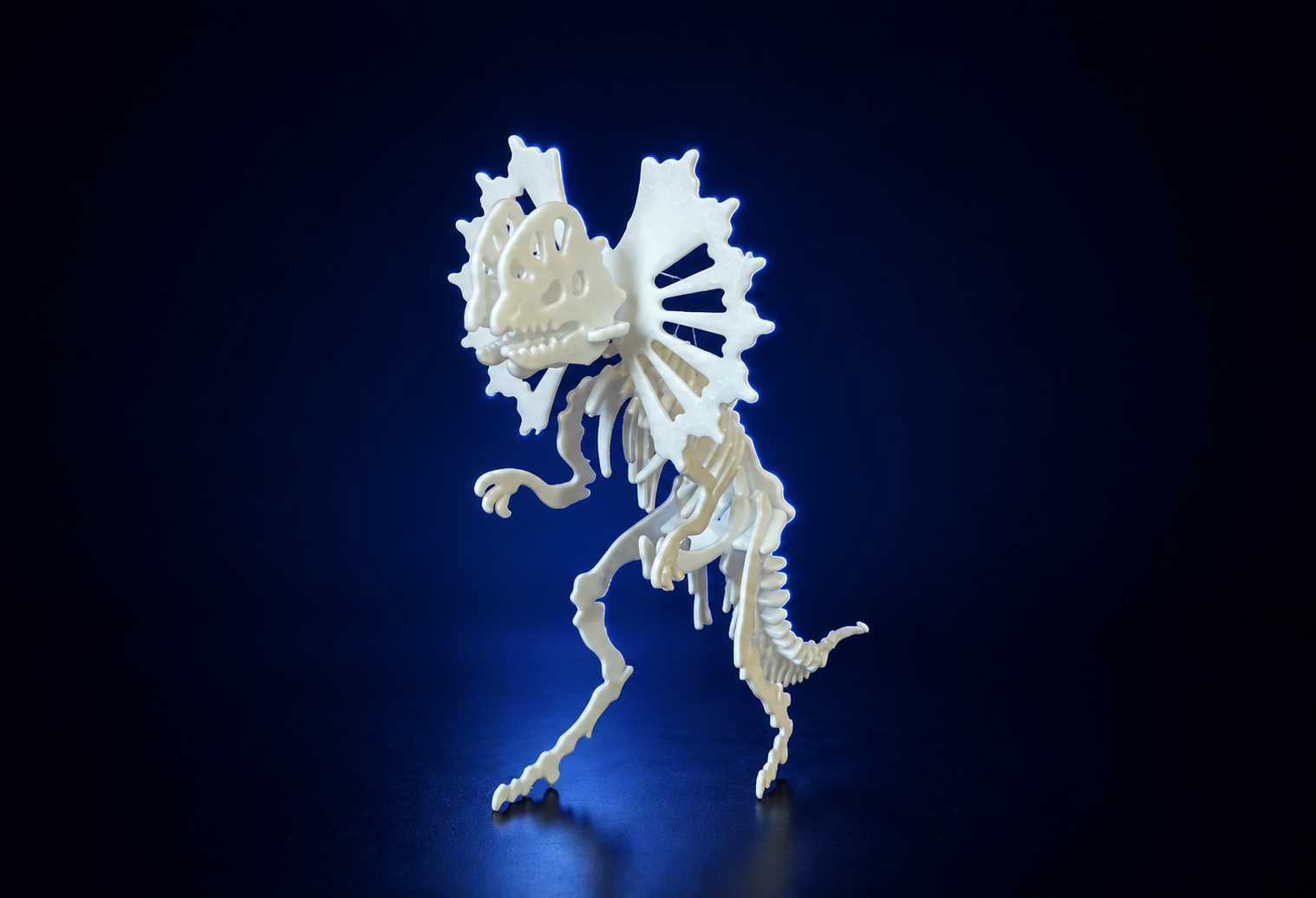 Fóssil montado — Dilophosaurus