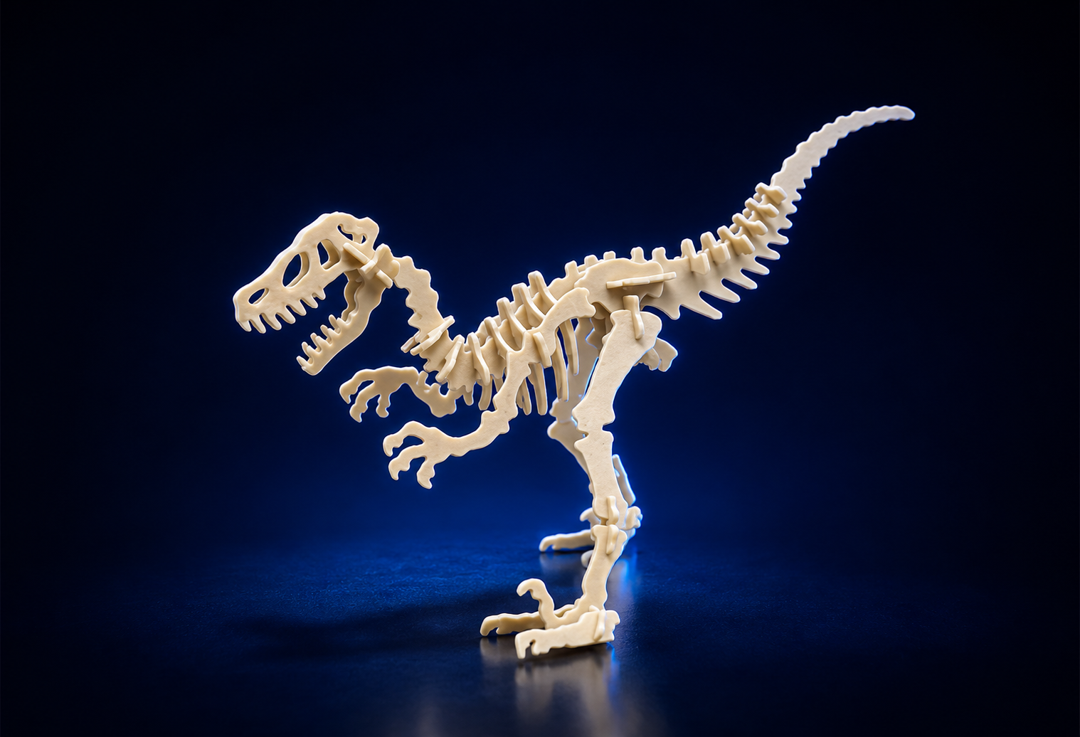Fóssil montado — Velociraptor